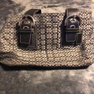 Coach purse black used